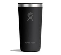 Hydro Flask - All Around Tumbler Press-In Lid 355 ml (12 oz) - Acero inoxidable aislado - Resistente a salpicaduras y fugas - Mantiene bebidas frías 24 h y calientes 12 h - Black