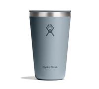 Hydro Flask - All Around Tumbler Press-In Lid 473 ml (16 oz) - Acero inoxidable aislado - Resistente a salpicaduras y fugas - Mantiene bebidas frías 24 h y calientes 12 h - Shale Gray