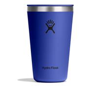 Hydro Flask - All Around Tumbler Press-In Lid 473 ml (16 oz) - Acero inoxidable aislado - Resistente a salpicaduras y fugas - Mantiene bebidas frías 24 h y calientes 12 h - Capri Blue