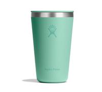 Hydro Flask - All Around Tumbler Press-In Lid 473 ml (16 oz) - Acero inoxidable aislado - Resistente a salpicaduras y fugas - Mantiene bebidas frías 24 h y calientes 12 h - Mermaid Green