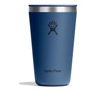 Hydro Flask - All Around Tumbler Press-In Lid 473 ml (16 oz) - Acero inoxidable aislado - Resistente a salpicaduras y fugas - Mantiene bebidas frías 24 h y calientes 12 h - Harbor Blue