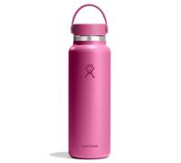 Hydro Flask - Botella de Agua 1180 ml 40 oz - Acero Inoxidable con Aislamiento al Vacío y Tapa a Prueba de Fugas y Revestimiento en Polvo - Wide Mouth - Reef, 1183ml (40oz)
