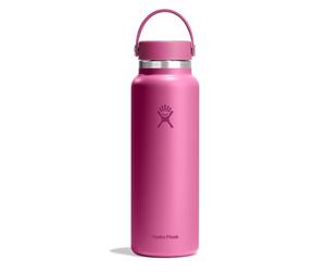 Hydro Flask - Botella de Agua 1180 ml 40 oz - Acero Inoxidable con Aislamiento al Vacío y Tapa a Prueba de Fugas y Revestimiento en Polvo - Wide Mouth - Reef, 1183ml (40oz)