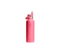 HYDRO FLASK Botella de agua Standard Flex Straw 21oz 621ml rosa