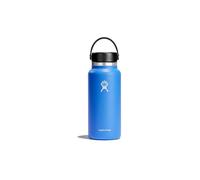 HYDRO FLASK Botella de agua Wide Flex Cap 32 oz (946 ml) azul