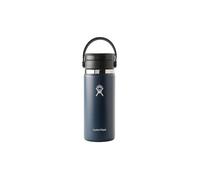 Hydro Flask - Coffee Flask - de Café de Viaje 473 ml (16 oz) - Taza de Viaje de Acero Inoxidable con Aislamiento al Vacío y Tapa a Prueba de Fugas - Wide Mouth - Indigo