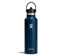 Hydro Flask Botella de hidratación Standard Flex Straw Cap 621 ml azul