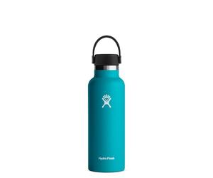 HYDRO FLASK - Cantimplora Isotérmica 532 ml - Botella Térmica Acero Inox. - Termo Aislamiento al Vacío - Tapón Flex Cap Antifugas y Recubrimiento Polvo - Libre de BPA - Apertura Estándar - Laguna