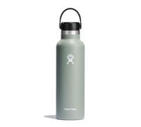 Hydro Flask Cantimplora Isotérmica Botella Térmica Acero Inox, 621ml (21oz), Tapa Hermética, Verde (Agave)