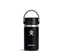 Hydro Flask Botella Térmica - 12 oz Wide Mouth + Tapa Flex Sip Lid - 354 ml - negro onesize