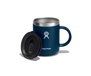 Hydro Flask - Coffee Mug - Taza de Café de Viaje 354 ml (12 oz) - Taza de Viaje de Acero Inoxidable con Aislamiento al Vacío con Asa y Tapa a Presión - Indigo