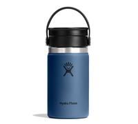 Hydro Flask Botella Hot Beverages Wide Flex Slip Lid 350 ml – a prueba de fugas, aislada, azul