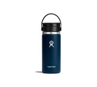 Hydro Flask Hot Beverages Wide Flex Slip Lid Botella de agua 473 ml azul petróleo