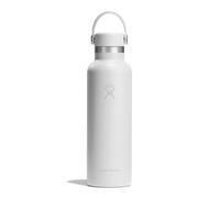 Hydro Flask Botella de hidratación Standard Flex Cap 621 ml – Acero inoxidable, aislada, blanca