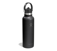 Hydro Flask Botella para beber Hydration Standard Flex Straw Cap 620 ml negro