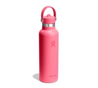 Hydro Flask Hydration Standard Flex Straw Cap Botella de agua 620 ml rosa