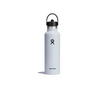 Hydro Flask Hydration Standard Flex Straw Cap Botella de agua 621 ml blanco