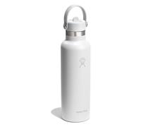 Hydro Flask Hydration Standard Flex Straw Cap Botella para beber 620 ml blanco