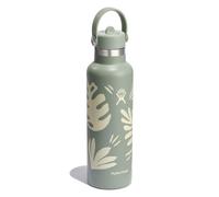 Hydro Flask Hydration Standard Flex Straw Cap Botella para beber 620 ml verde