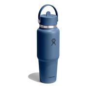 Hydro Flask Hydration Travel Bottle Flex Straw Cap Botella de agua 945 ml azul