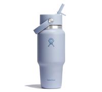 Hydro Flask Hydration Travel Bottle Flex Straw Cap Botella para beber 710 ml azul