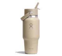 Hydro Flask Hydration Travel Bottle Flex Straw Cap Botella para beber 710 ml beige