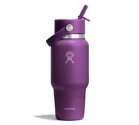 Hydro Flask Hydration Travel Bottle Flex Straw Cap Botella para beber 710 ml púrpura