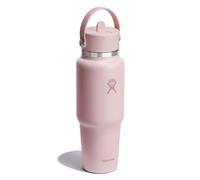 Hydro Flask Hydration Travel Bottle Flex Straw Cap Botella para beber 945 ml rosa
