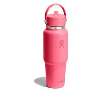 Hydro Flask Hydration Travel Bottle Flex Straw Cap Botella para beber 945 ml rosa