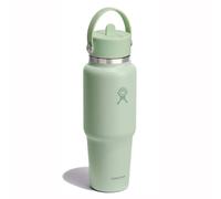 Hydro Flask Hydration Travel Bottle Flex Straw Cap Botella para beber 945 ml verde