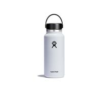 Hydro Flask Hydration Wide Flex Cap Botella de agua 946 ml blanco