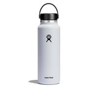 Hydro Flask Hydration Wide Flex Cap Botella para beber 1180 ml blanco