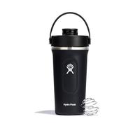 Hydro Flask - Insulated Shaker Bottle - Botella Mezcladora Aislada 709 ml (24 oz) para Batidos de Proteínas y Suplementos - Black