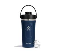 Hydro Flask - Insulated Shaker Bottle - Botella Mezcladora Aislada 709 ml (24 oz) para Batidos de Proteínas y Suplementos - Indigo