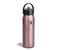 HYDRO FLASK Botella de agua Flex Straw Cap Lightweight 946ml aislada rosa