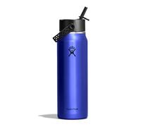 Hydro Flask 32 OZ Lightweight Wide Flex Straw Cap Sapphire Blue Botella térmica