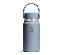 Hydro Flask - Micro Hydro™ 200 ml (6.7 oz) - Mini frasco aislado y a prueba de fugas con correa de clip - Mantiene frío o caliente hasta 7 h - Compacto y duradero - Shale Gray