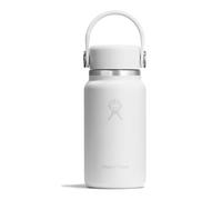Hydro Flask - Micro Hydro 200 ml (6.7 oz) - Mini frasco aislado y a prueba de fugas con correa de clip - Mantiene frío o caliente hasta 7 h - Compacto y duradero - White