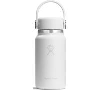 Hydro Flask - Micro Hydro™ 200 ml (6.7 oz) | Mini botella térmica impermeable con correa FlexClip extraíble - fría 20 h y caliente 7 h - Blanco