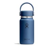 Hydro Flask - Micro Hydro™ 200 ml (6.7 oz) - Mini frasco aislado y a prueba de fugas con correa de clip - Mantiene frío o caliente hasta 7 h - Compacto y duradero - Harbor Blue