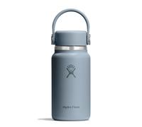Hydro Flask - Micro Hydro 200 ml (6.7 oz) - Mini frasco aislado y a prueba de fugas con correa de clip - Mantiene frío o caliente hasta 7 h - Compacto y duradero - Shale Gray