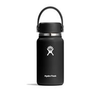 Hydro Flask - Micro Hydro 200 ml - Mini gourde isolée étanche - Garde les boissons froides et chaudes jusqu’à 7 h - Compacte et durable - Black