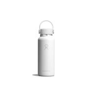 Hydro Flask - Micro Hydro™ 400 ml (13.5 oz) | Mini Bottle con correa FlexClip™ extraíble - Hasta 24 h de frío y 10 h de calor - Compacta y resistente - White