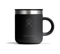 Hydro Flask - Mug Coffee 177 ml (6 oz) - Acero inoxidable aislado con tapa cerrable resistente a salpicaduras - Mantiene las bebidas frías 24 h y calientes 12 h - Black
