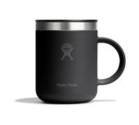 Hydro Flask - Mug Coffee 355 ml (12 oz) - Acero inoxidable aislado con tapa cerrable resistente a salpicaduras - Mantiene las bebidas frías 24 h y calientes 12 h - Black