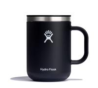 Hydro Flask Mug - Stainless Steel Reusable Tea Coffee Travel Mug - Vacuum Insulated BPA-Free Non-Toxic Black 24 oz
