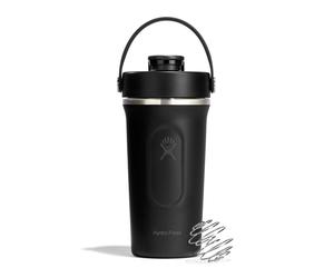 Hydro Flask Sport Insulated Shaker Bottle Botella de agua 710 ml negro