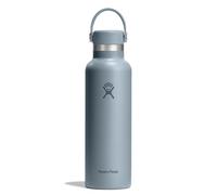 Hydro Flask - Standard Flex Cap 621 ml (21 oz) Botella - Acero inoxidable, a prueba de fugas, compatible con portavasos - Aislada, 24 h fría y 12 h caliente - Shale Gray