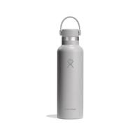 Hydro Flask - Standard Flex Cap 621 ml (21 oz) Botella - Acero inoxidable, a prueba de fugas, compatible con portavasos - Aislada, 24 h fría y 12 h caliente - Birch