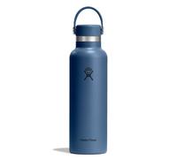 Hydro Flask - Standard Flex Cap 621 ml (21 oz) Botella - Acero inoxidable, a prueba de fugas, compatible con portavasos - Aislada, 24 h fría y 12 h caliente - Harbor Blue